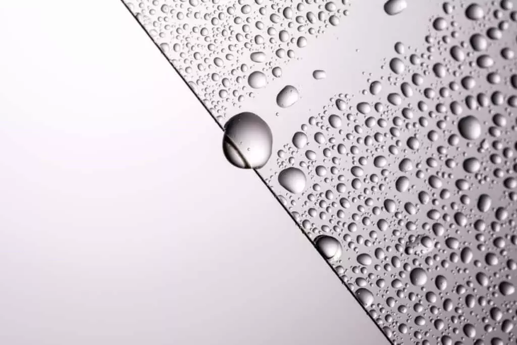drops of water on a transparent gray background 2022 05 03 22 48 20 utc Medium